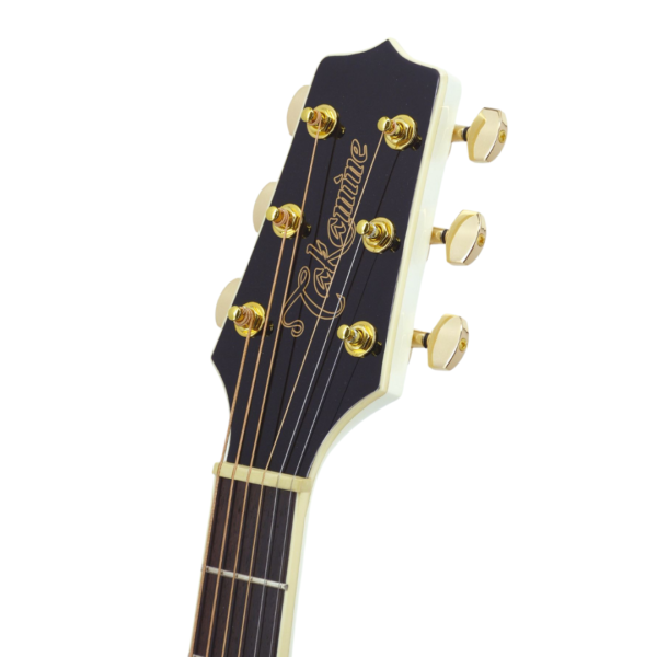 VIOLÃO TAKAMINE GD37CE PEARL WHITE PRÉ TP3G COM BAG - Image 7