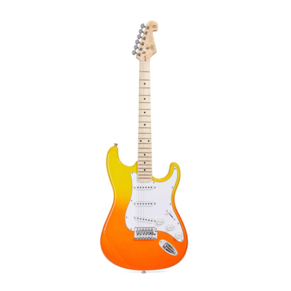 GUITARRA SX STRATOCASTER SEM1 BF - BURNING FIRE