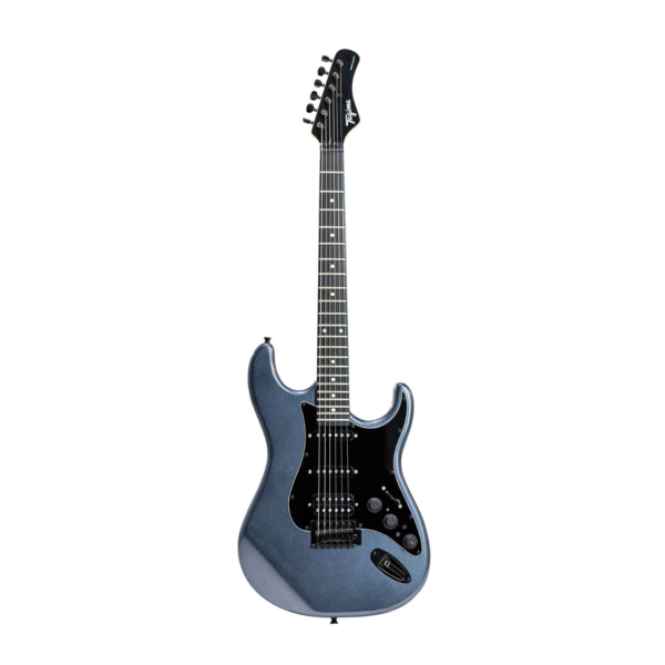 GUITARRA STRATO COM EFEITOS TAGIMA SIXMART METALLIC DEEP SILVER