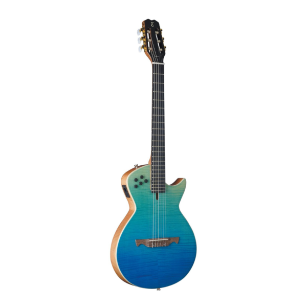 Violão Tagima Modena Nylon Transparent Blue Fade