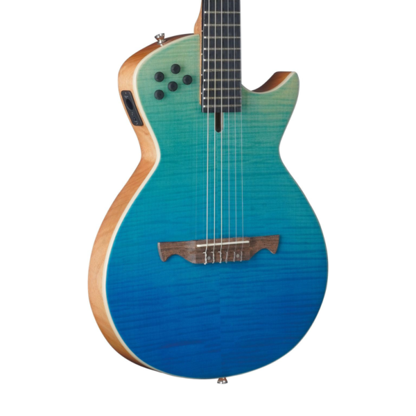 Violão Tagima Modena Nylon Transparent Blue Fade - Image 2
