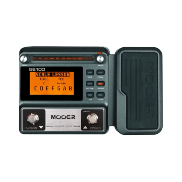 Pedaleira Multi-Efeitos Para Guitarra Mooer Ge100