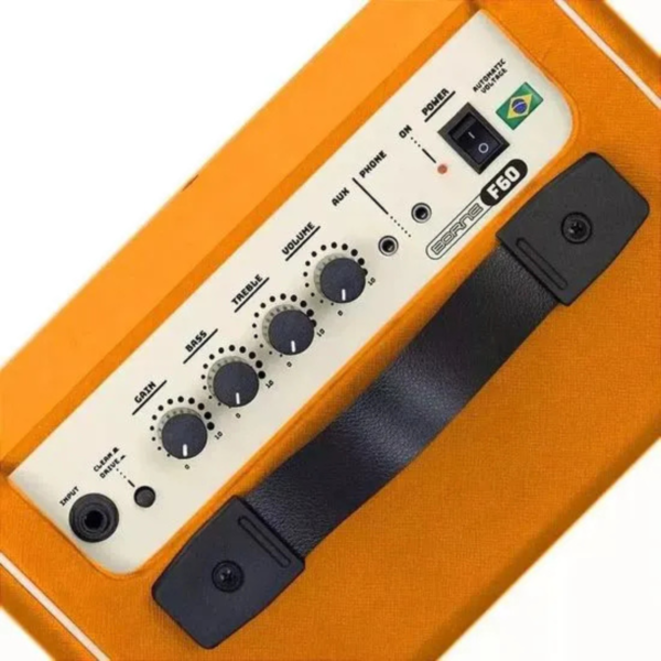 Amplificador De Guitara Borne F60 Laranja - Image 3