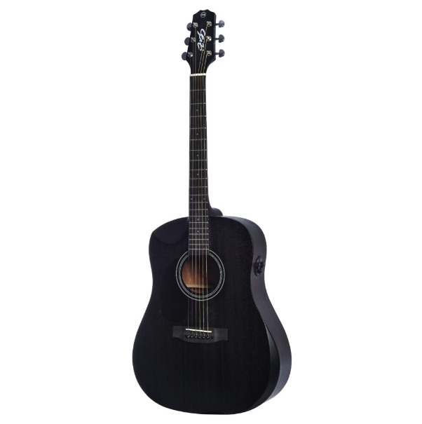 VIOLÃO SEIZI KAIZEN NEO AKIRA HALF CUT BLACK (CANHOTO) - Image 2