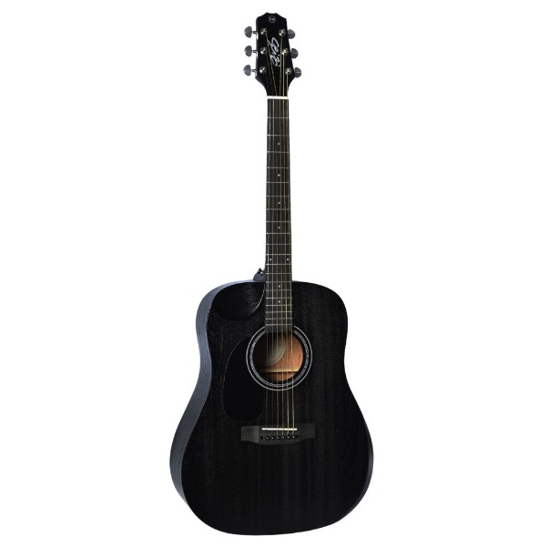 VIOLÃO SEIZI KAIZEN NEO AKIRA HALF CUT BLACK (CANHOTO) - Image 4