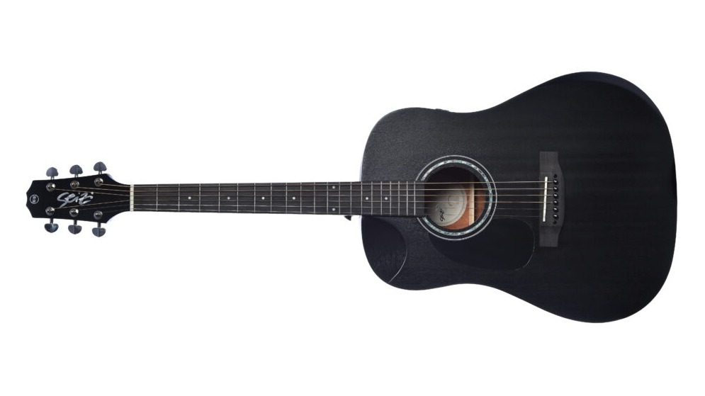 VIOLÃO SEIZI KAIZEN NEO AKIRA HALF CUT BLACK (CANHOTO) - Image 7