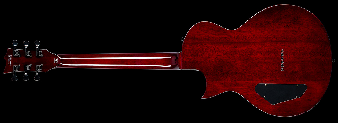 GUITARRA ESP LTD EC-201FT LEC201FTSTBC SEE THRU BLACK CHERRY - Image 4