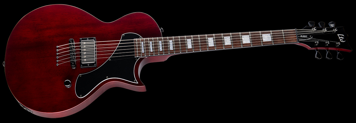 GUITARRA ESP LTD EC-201FT LEC201FTSTBC SEE THRU BLACK CHERRY - Image 5