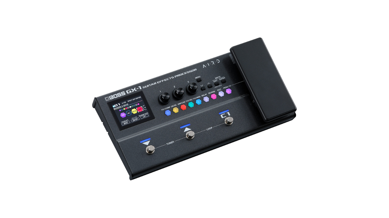 Pedaleira Multiefeitos para Guitarra BOSS GX-1.