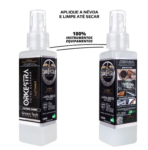 ORKESTRA TOTAL CLEANER LUTHIER - 120ML - LIMPA SECO - Image 3