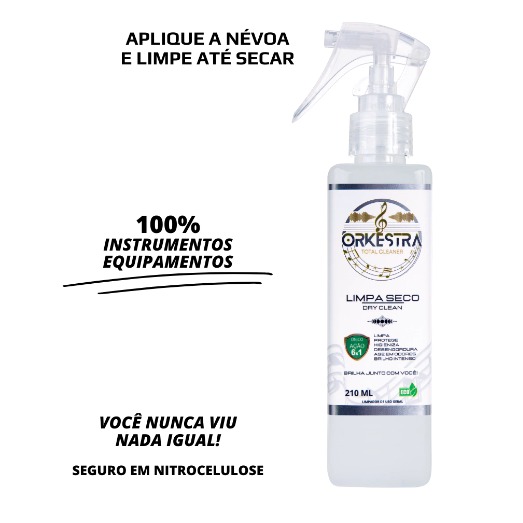 ORKESTRA TOTAL CLEANER 210ML - LIMPA SECO