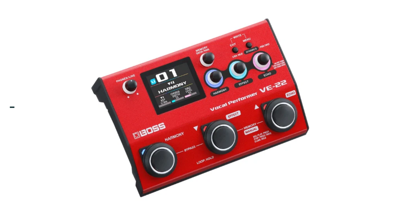 Processador Vocal BOSS VE-22 Vocal Performer - Image 2