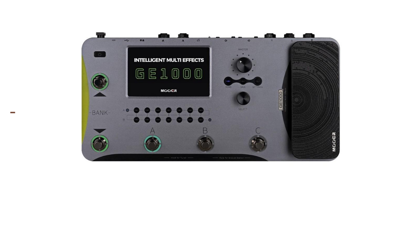 PEDALEIRA MOOER PARA GUITARRA GE1000. - Image 3