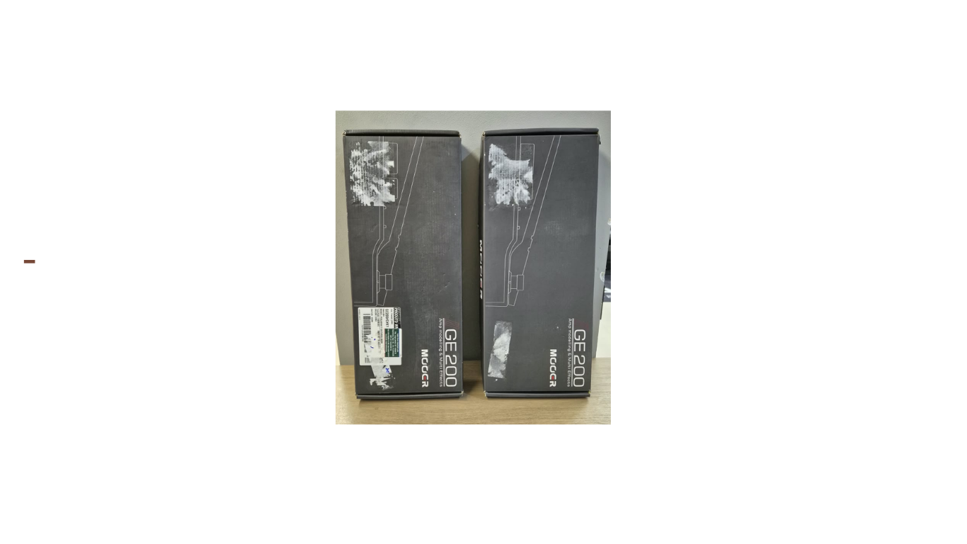 PEDALEIRA MOOER P/ GUITARRA GE200 (OUTLET / CAIXA COM AVARIAS). - Image 3
