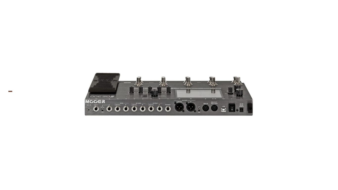 PEDALEIRA MOOER P/ GUITARRA GE300. (OUTLET) - Image 2