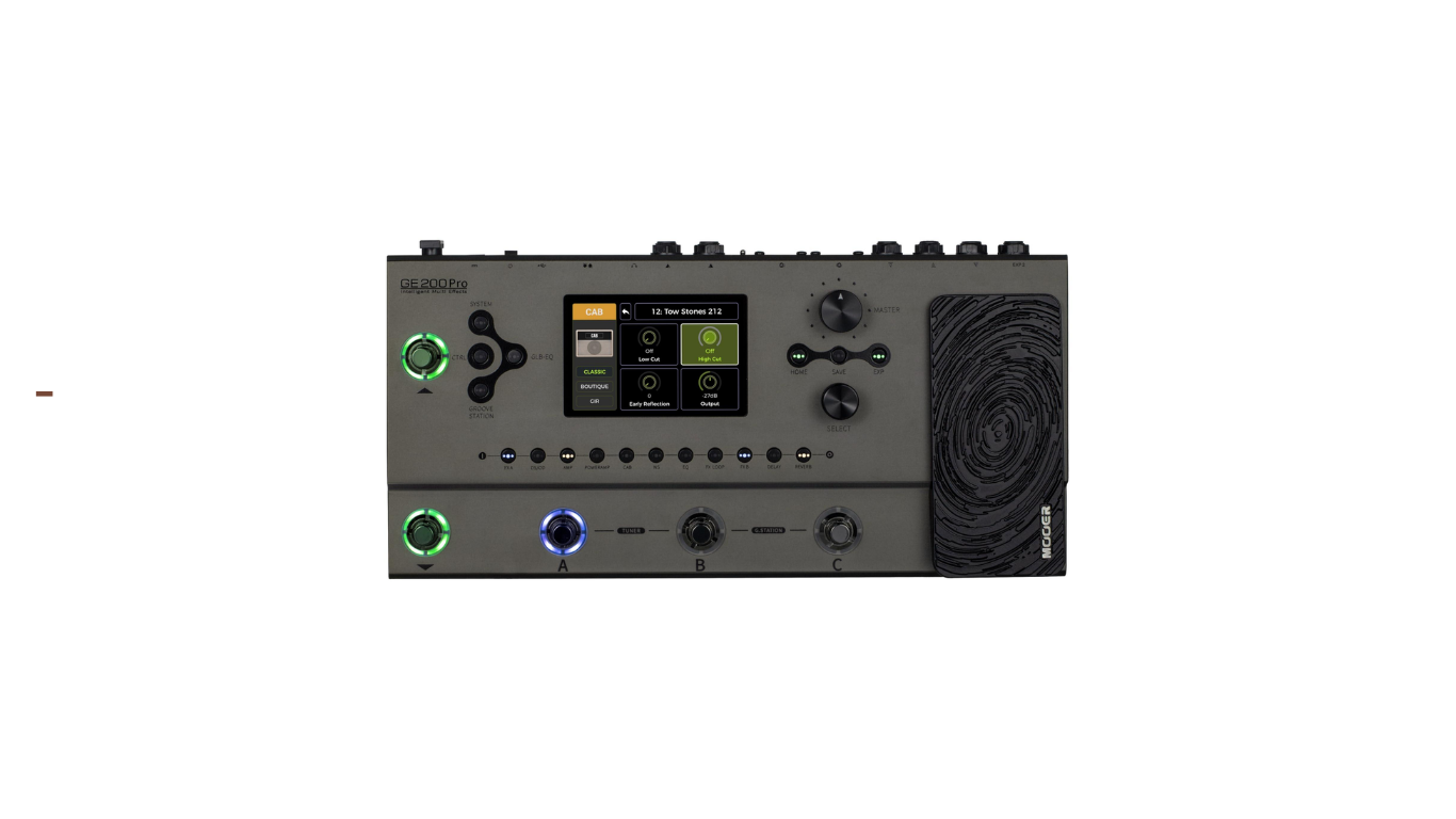 PEDALEIRA MOOER P/ GUITARRA GE200 - PRO.