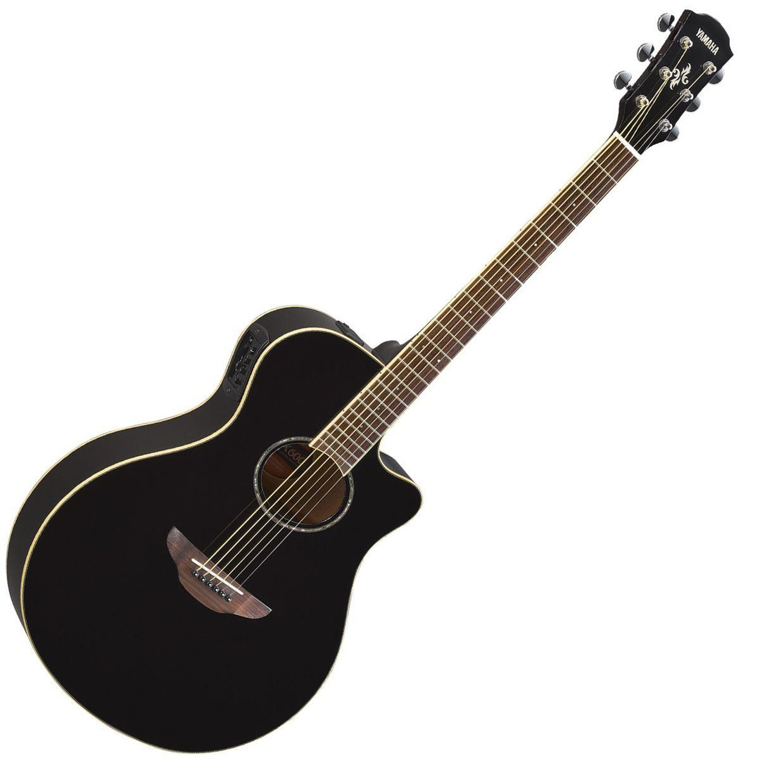 Violão eletroacústico Yamaha APX600 preto