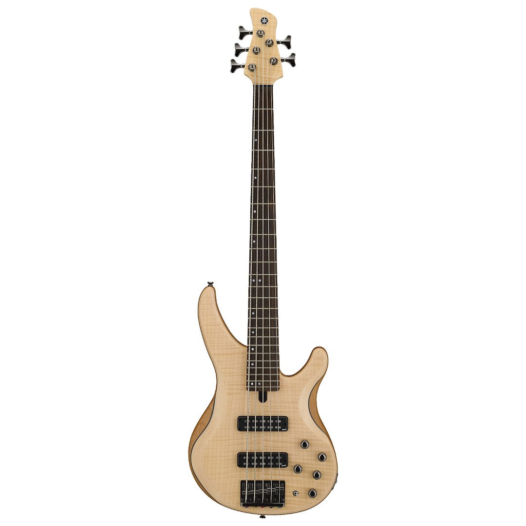 Contrabaixo Elétrico Yamaha TRBX605FM Natural Satin 5 Cordas com EQ Ativo/Passivo
