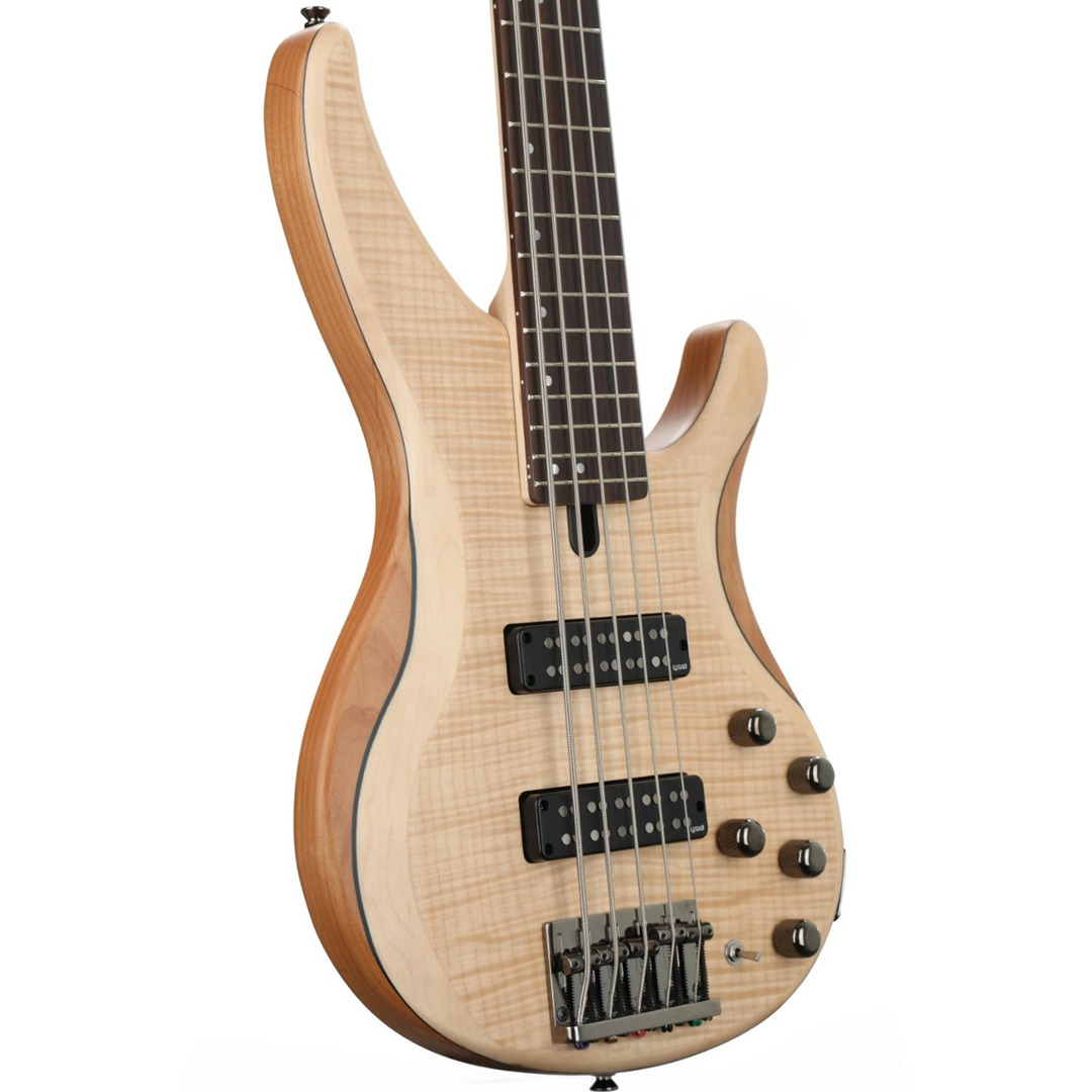 Contrabaixo Elétrico Yamaha TRBX605FM Natural Satin 5 Cordas com EQ Ativo/Passivo - Image 2