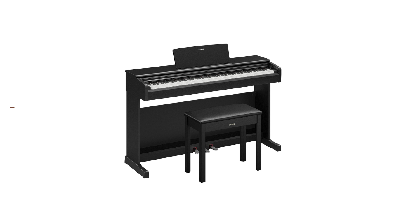 Piano Digital Yamaha YDP-146B Preto com Teclado GHS